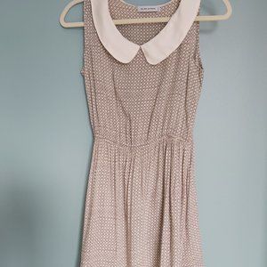 Peter pan collar dress sz S